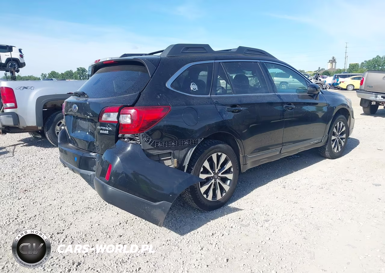 2015 Subaru Outback 2.5I Limited VIN:4S4BSALC2F3279663 - 4