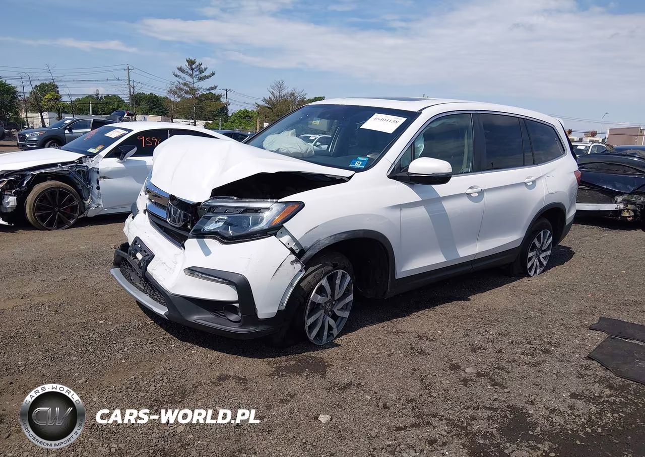 2020 Honda Pilot Awd Ex-L VIN:5FNYF6H57LB017484 - 2