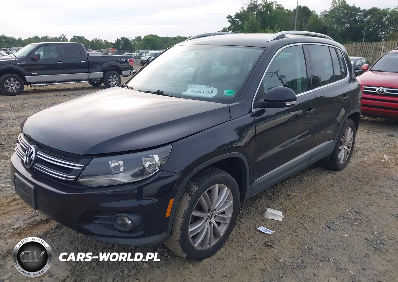 2012 Volkswagen Tiguan Se VIN:WVGBV7AX9CW541012 - 2