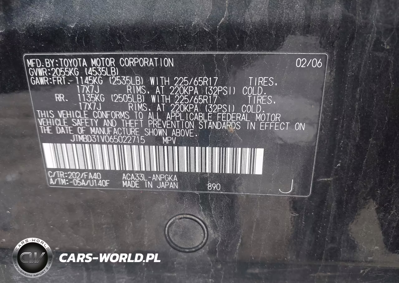2006 Toyota Rav4 Limited VIN:JTMBD31V065022715 - 9
