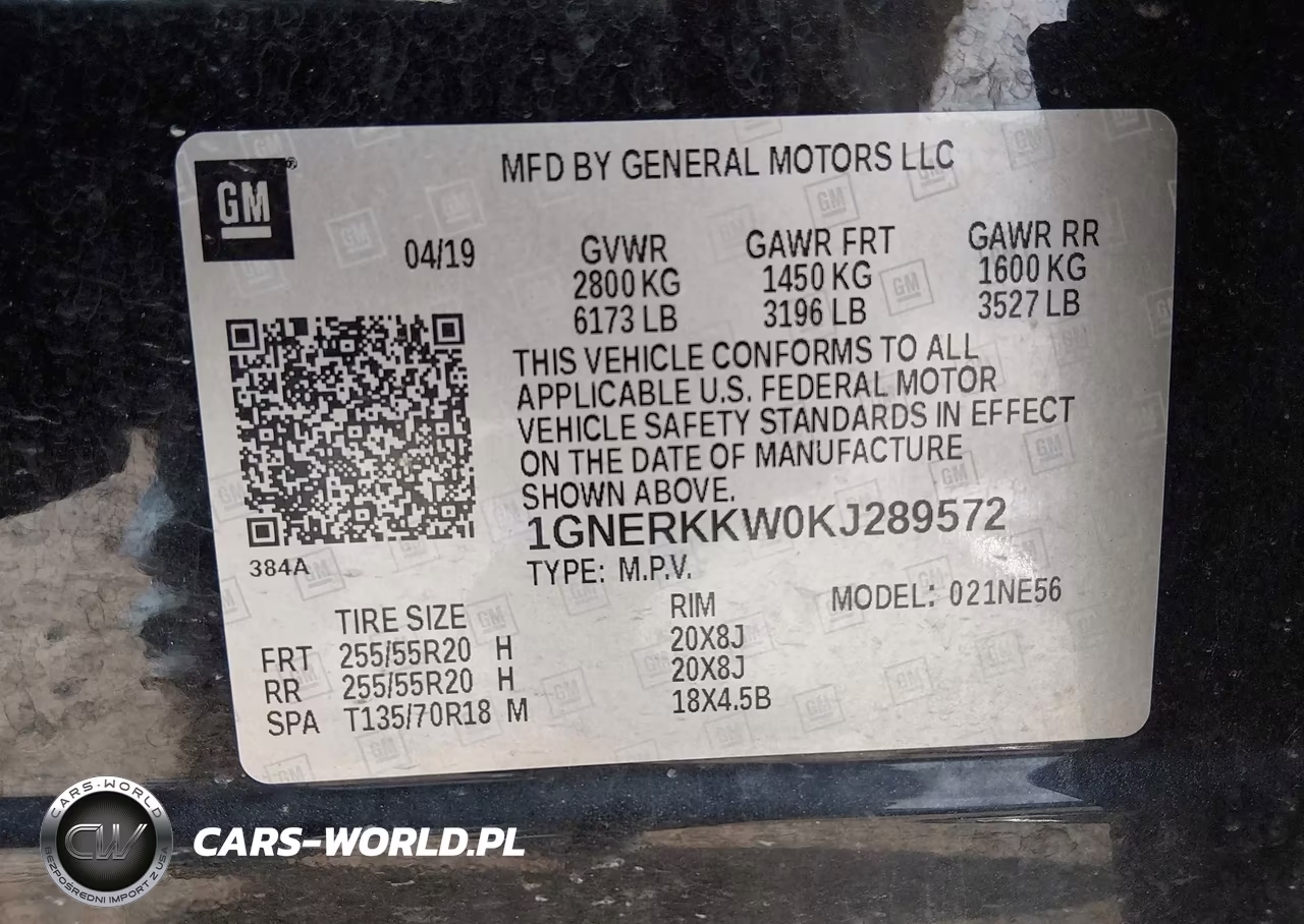 2019 Chevrolet Traverse Premier VIN:1GNERKKW0KJ289572 - 9