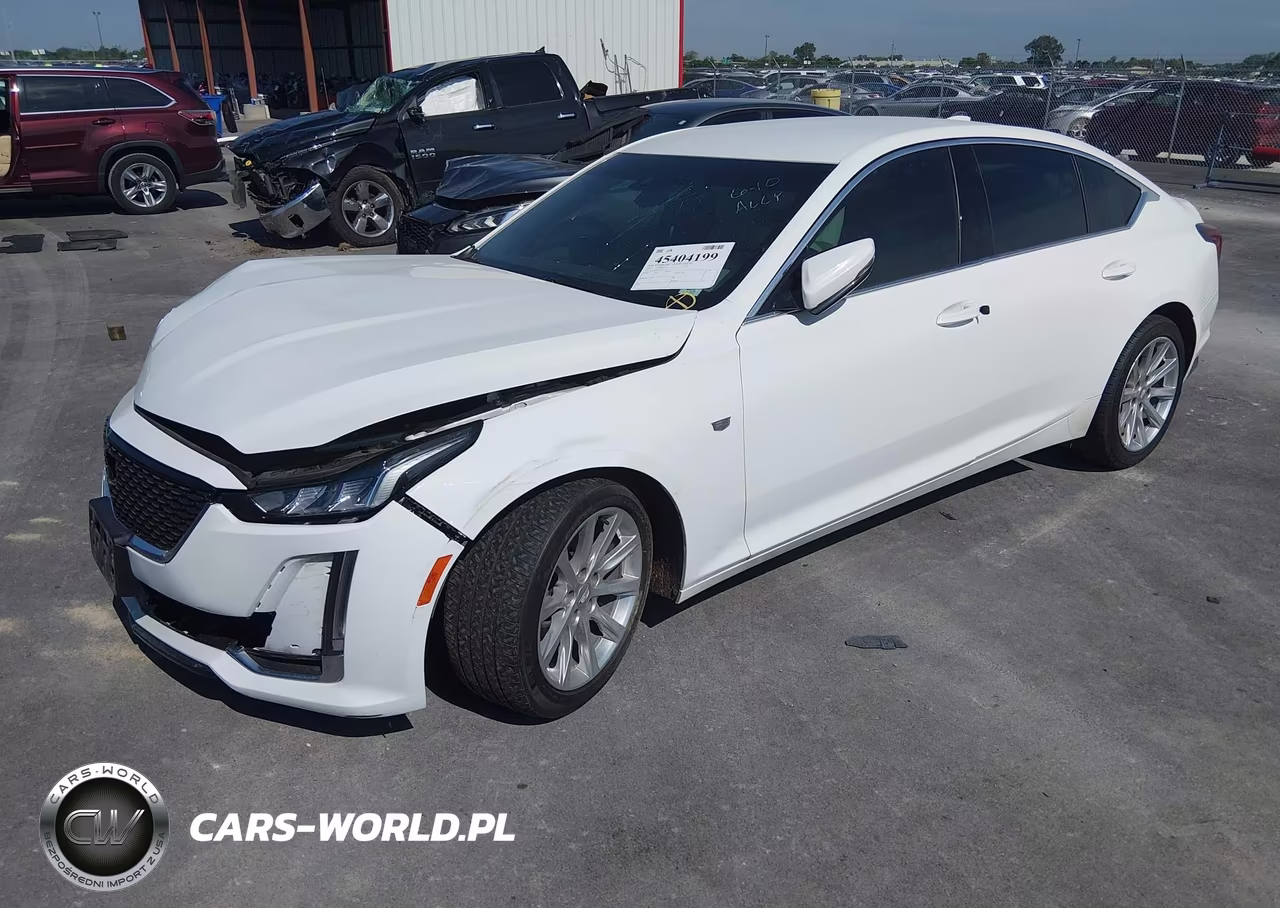2020 Cadillac Ct5 Luxury VIN:1G6DM5RK0L0151323 - 2