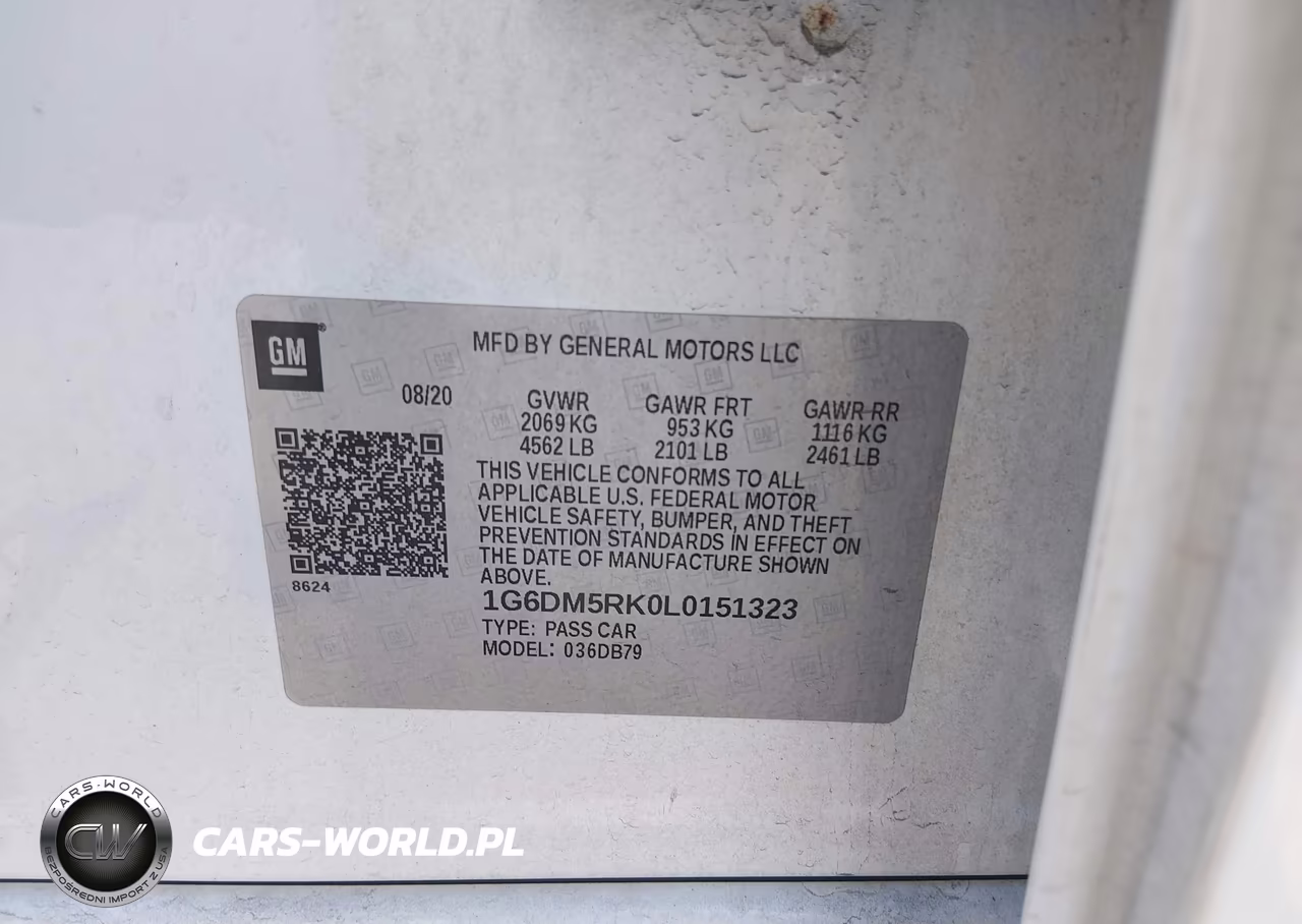 2020 Cadillac Ct5 Luxury VIN:1G6DM5RK0L0151323 - 8