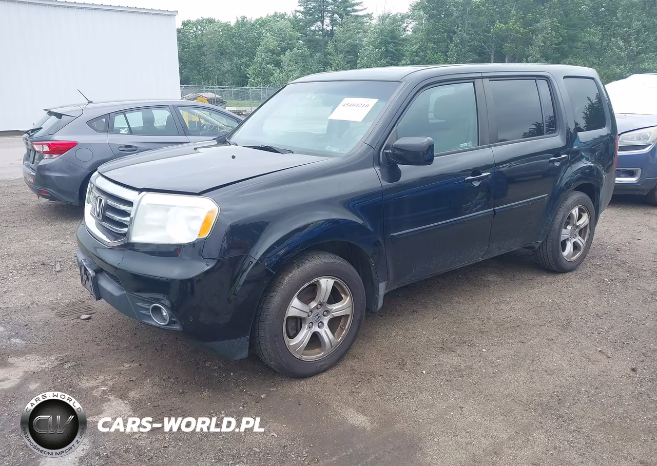 2012 Honda Pilot Ex-L VIN:5FNYF4H58CB012413 - 2