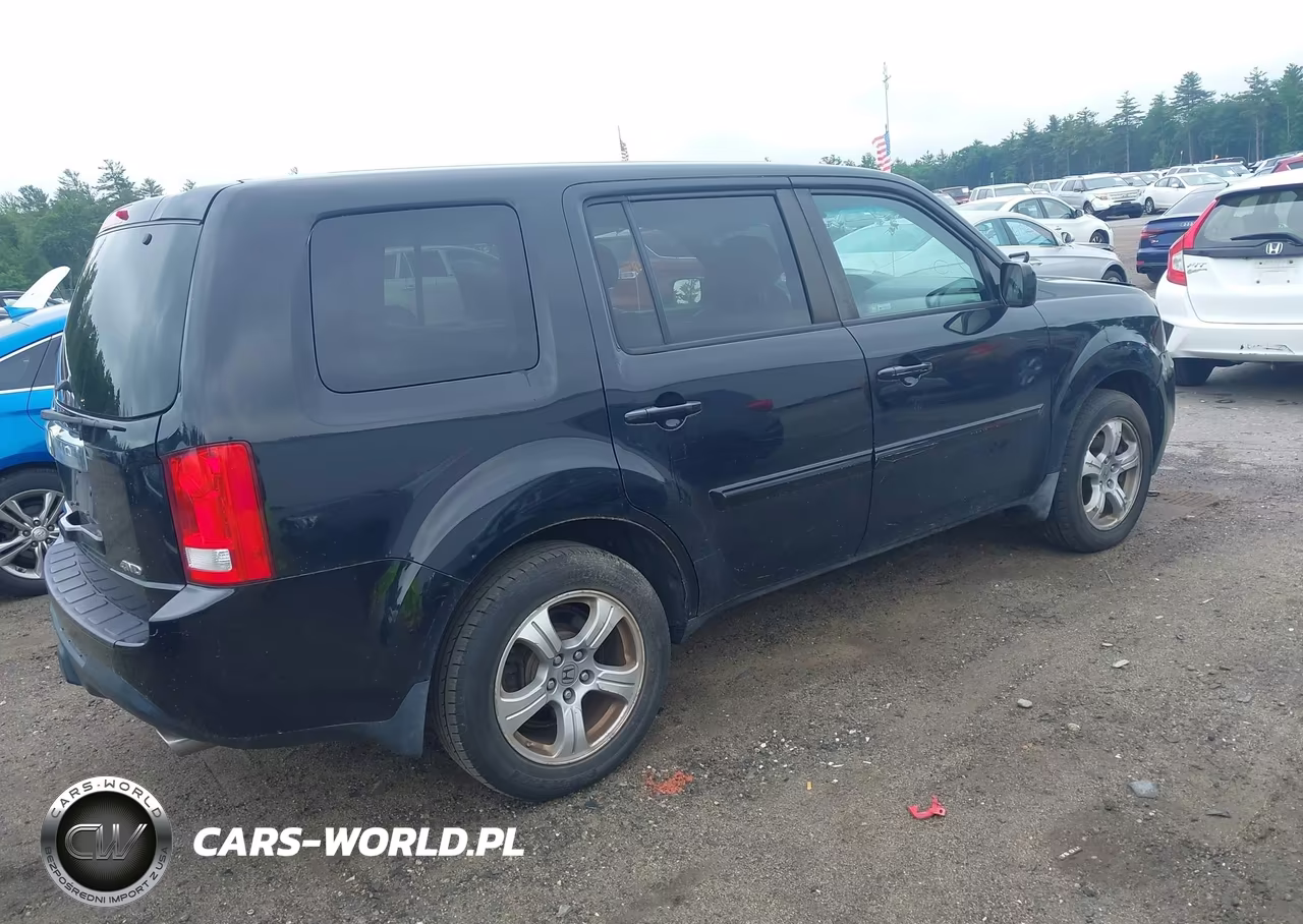 2012 Honda Pilot Ex-L VIN:5FNYF4H58CB012413 - 4