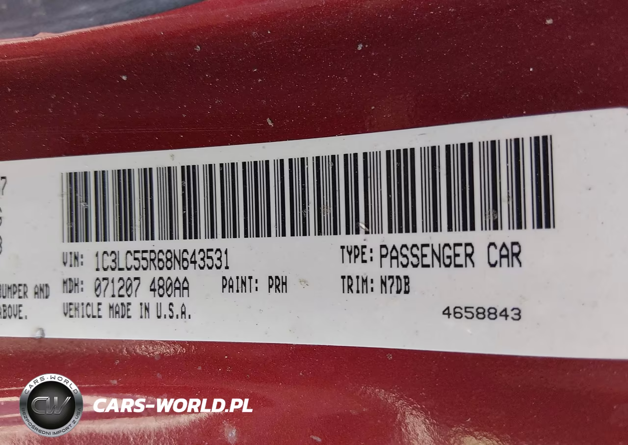 2008 Chrysler Sebring Touring VIN:1C3LC55R68N643531 - 9