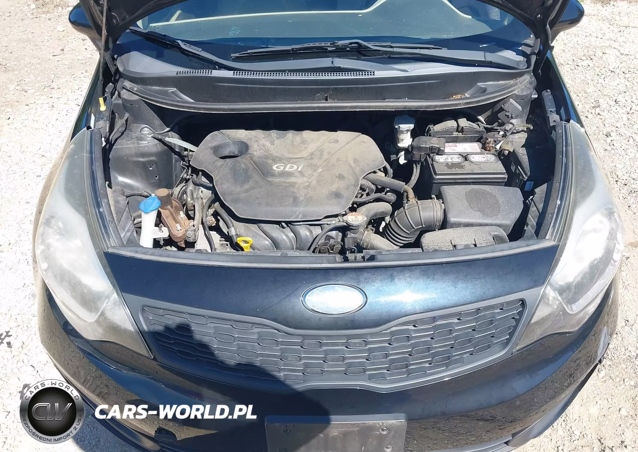 2013 Kia Rio Lx VIN:KNADM4A34D6221073 - 10