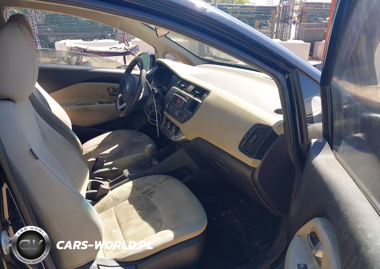 2013 Kia Rio Lx VIN:KNADM4A34D6221073 - 5