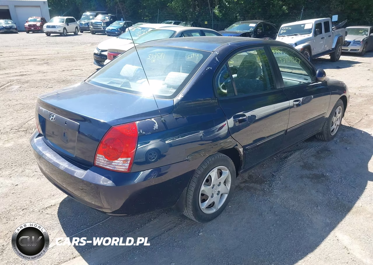 2004 Hyundai Elantra Gls-Gt VIN:KMHDN46D54U817494 - 4