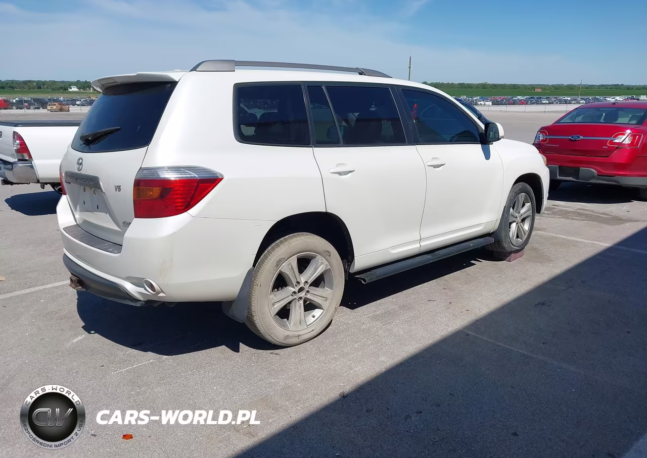 2009 Toyota Highlander Sport VIN:JTEES43A992110506 - 4