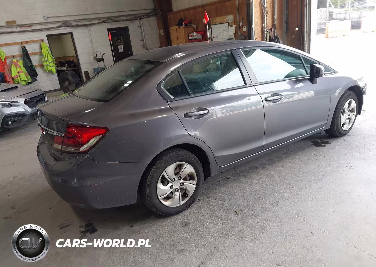 2014 Honda Civic Lx VIN:2HGFB2F59EH513531 - 4