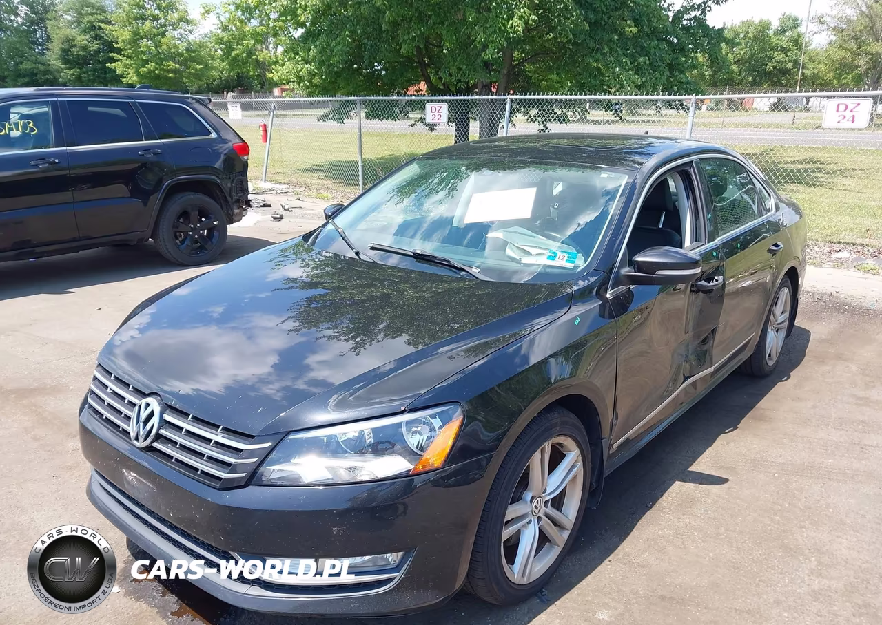 2015 Volkswagen Passat 2.0L Tdi Sel Premium VIN:1VWCV7A39FC054806 - 2