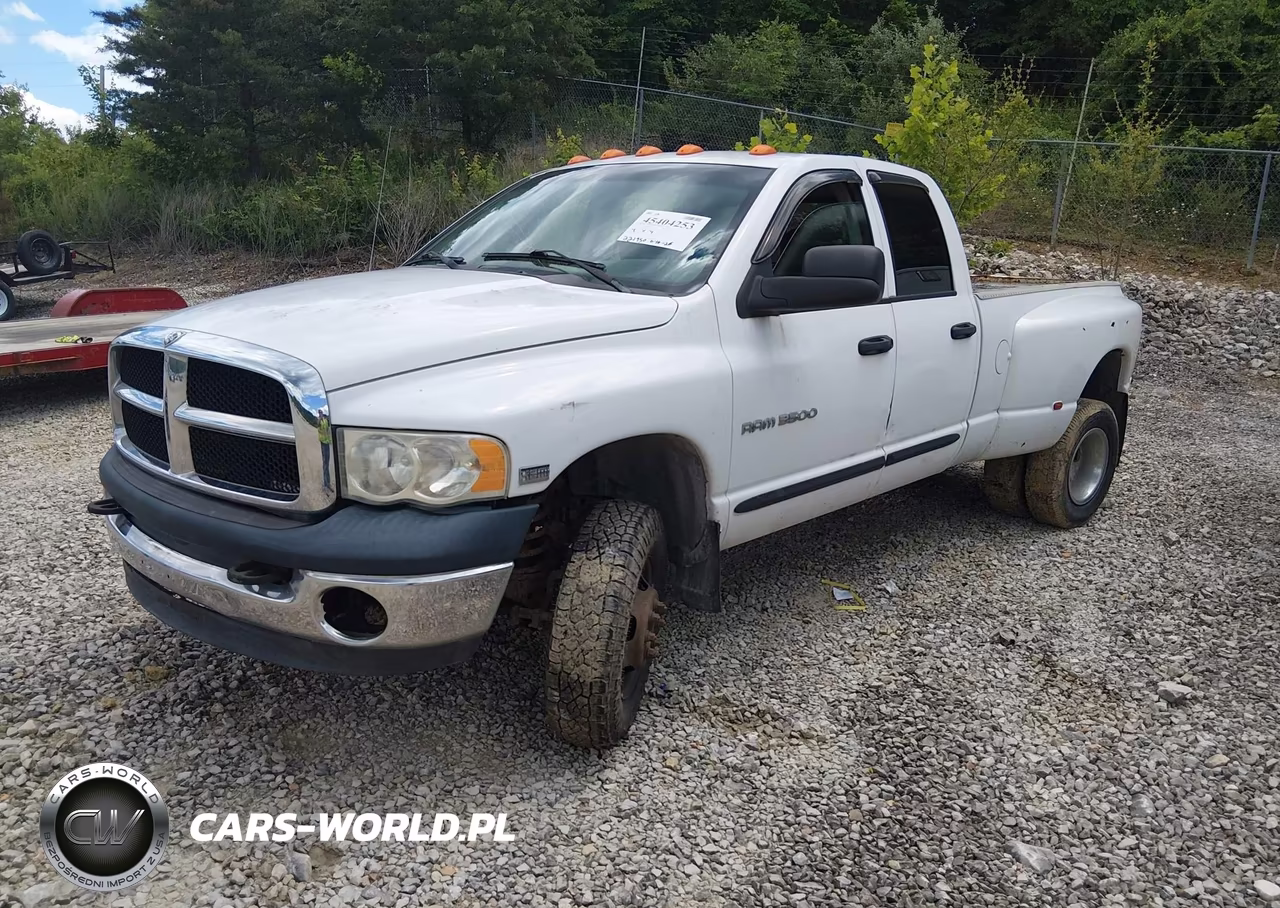 2003 Dodge Ram 3500 Slt-Laramie-St VIN:3D7MU48D73G830825 - 2