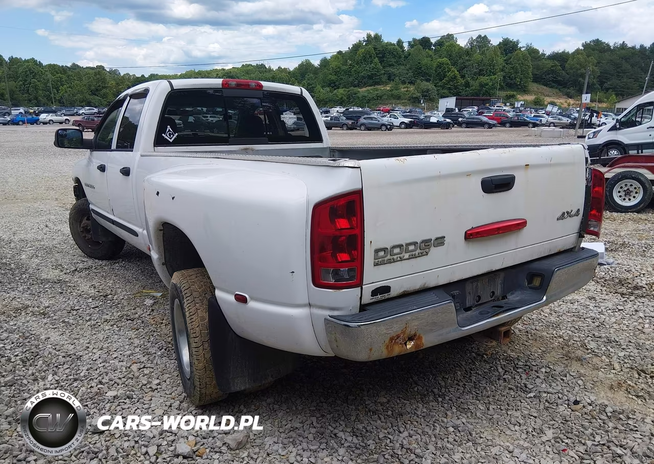 2003 Dodge Ram 3500 Slt-Laramie-St VIN:3D7MU48D73G830825 - 3