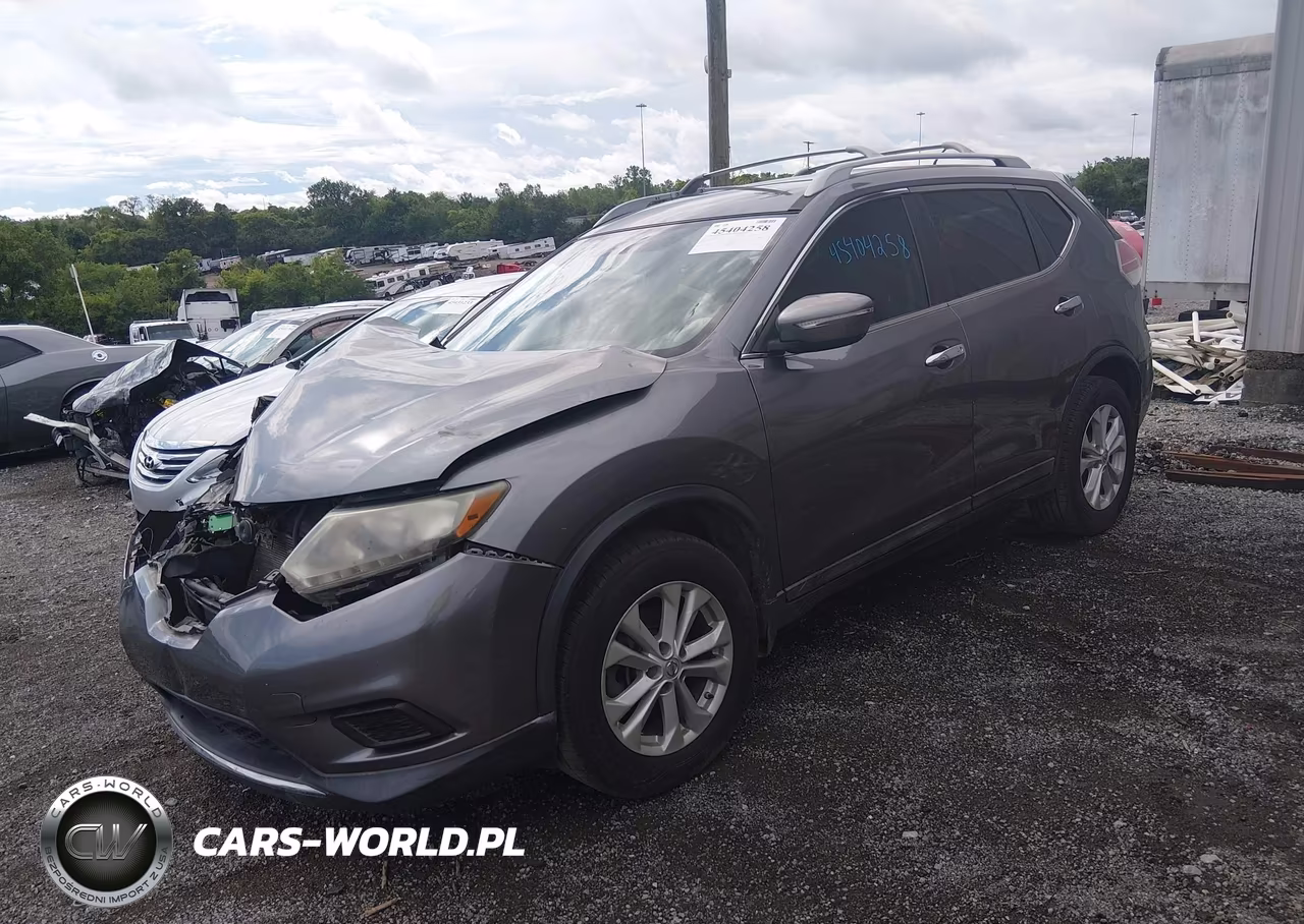2014 Nissan Rogue Sv VIN:5N1AT2MT3EC831702 - 2