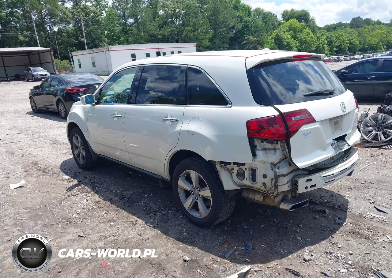 2013 Acura Mdx Technology Package VIN:2HNYD2H33DH515670 - 3
