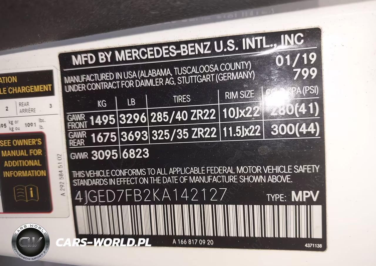 2019 Mercedes-Benz Amg Gle 63 Coupe S 4Matic VIN:4JGED7FB2KA142127 - 9
