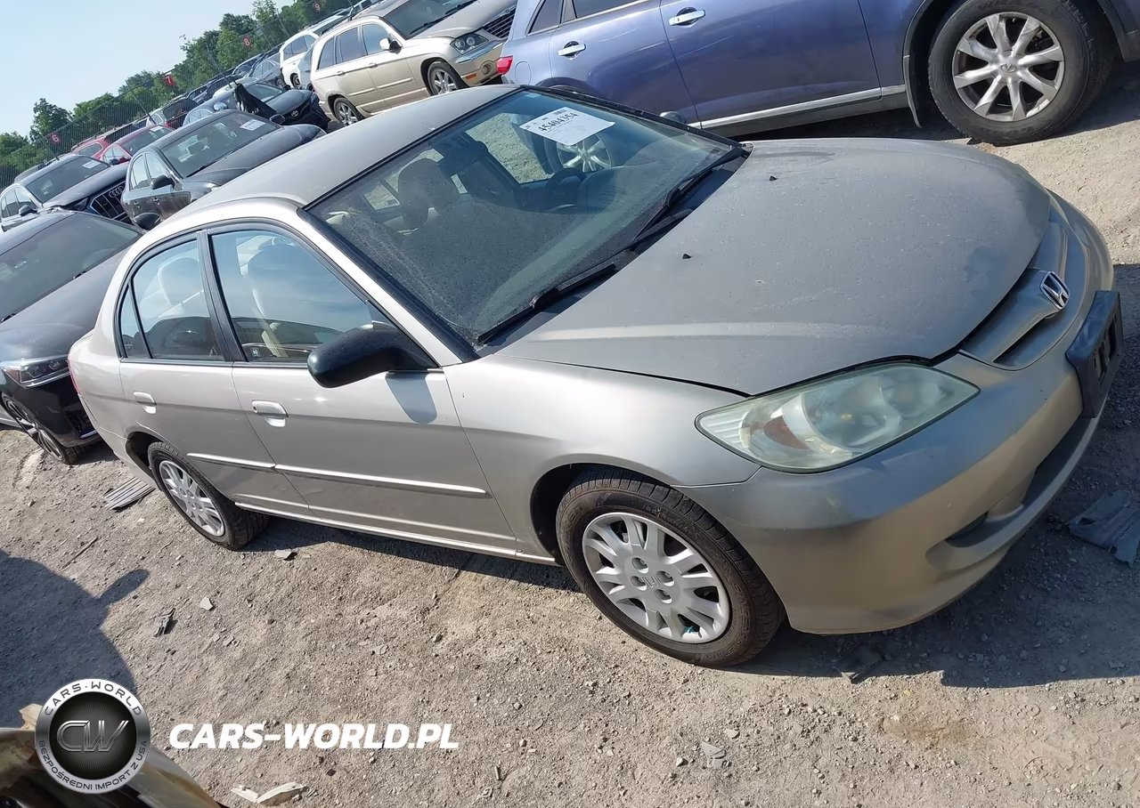 2004 Honda Civic Lx VIN:2HGES16584H503495 - 1