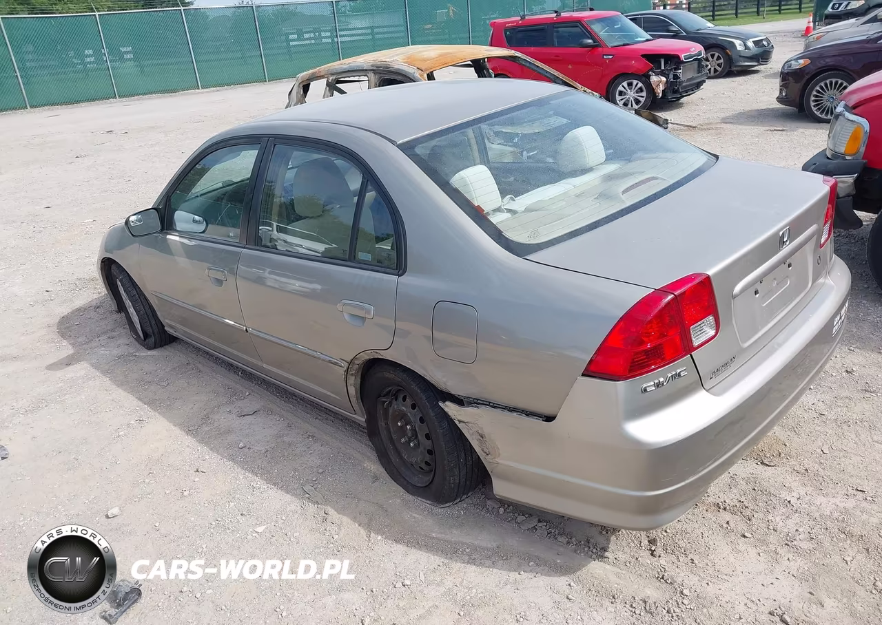 2004 Honda Civic Lx VIN:2HGES16584H503495 - 3