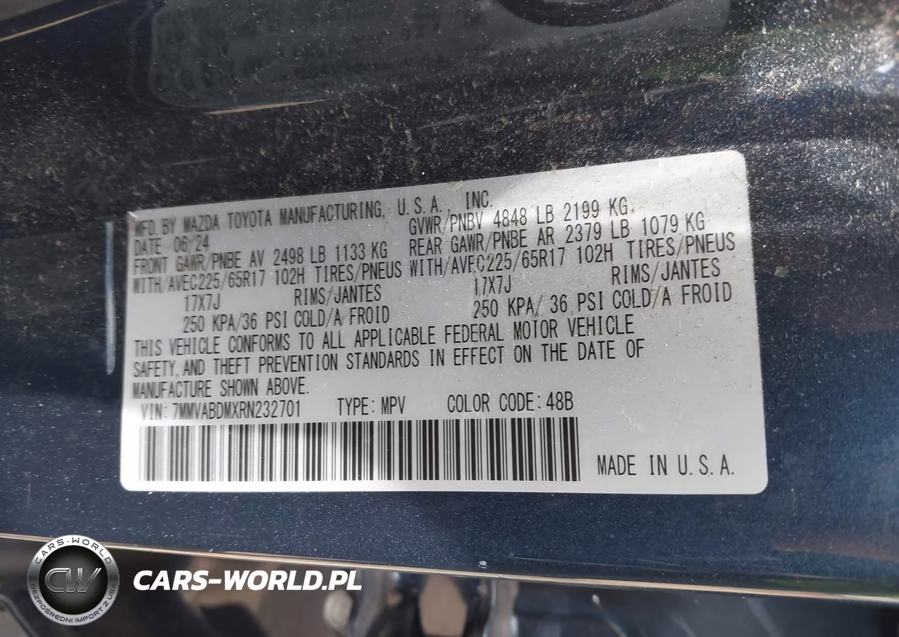 2024 Mazda Cx-50 2.5 S Premium VIN:7MMVABDMXRN232701 - 9