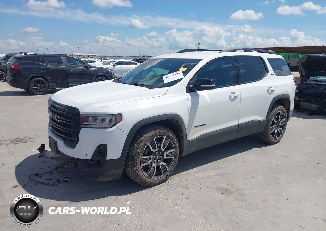 2021 GMC Acadia Fwd Slt VIN:1GKKNML45MZ210695 - 2