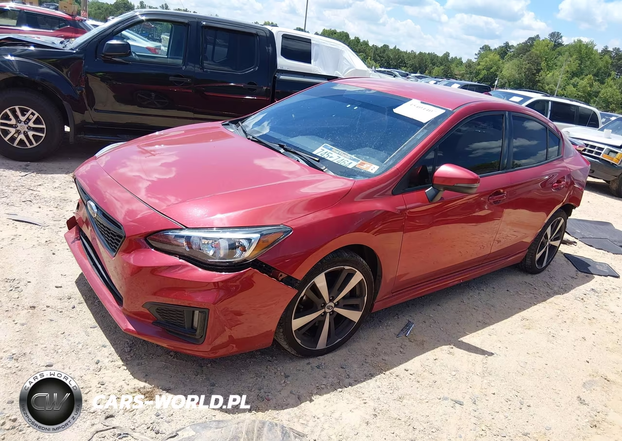 2017 Subaru Impreza 2.0I Sport VIN:4S3GKAK69H1623817 - 2