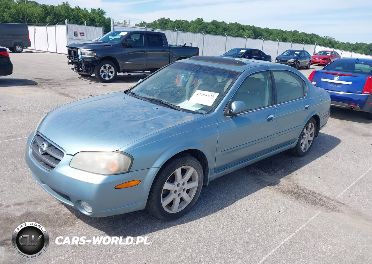2002 Nissan Maxima Gle VIN:JN1DA31D12T453453 - 2