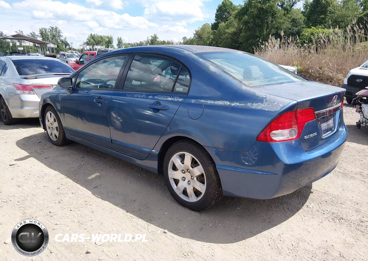 2009 Honda Civic Lx VIN:2HGFA16569H539281 - 3