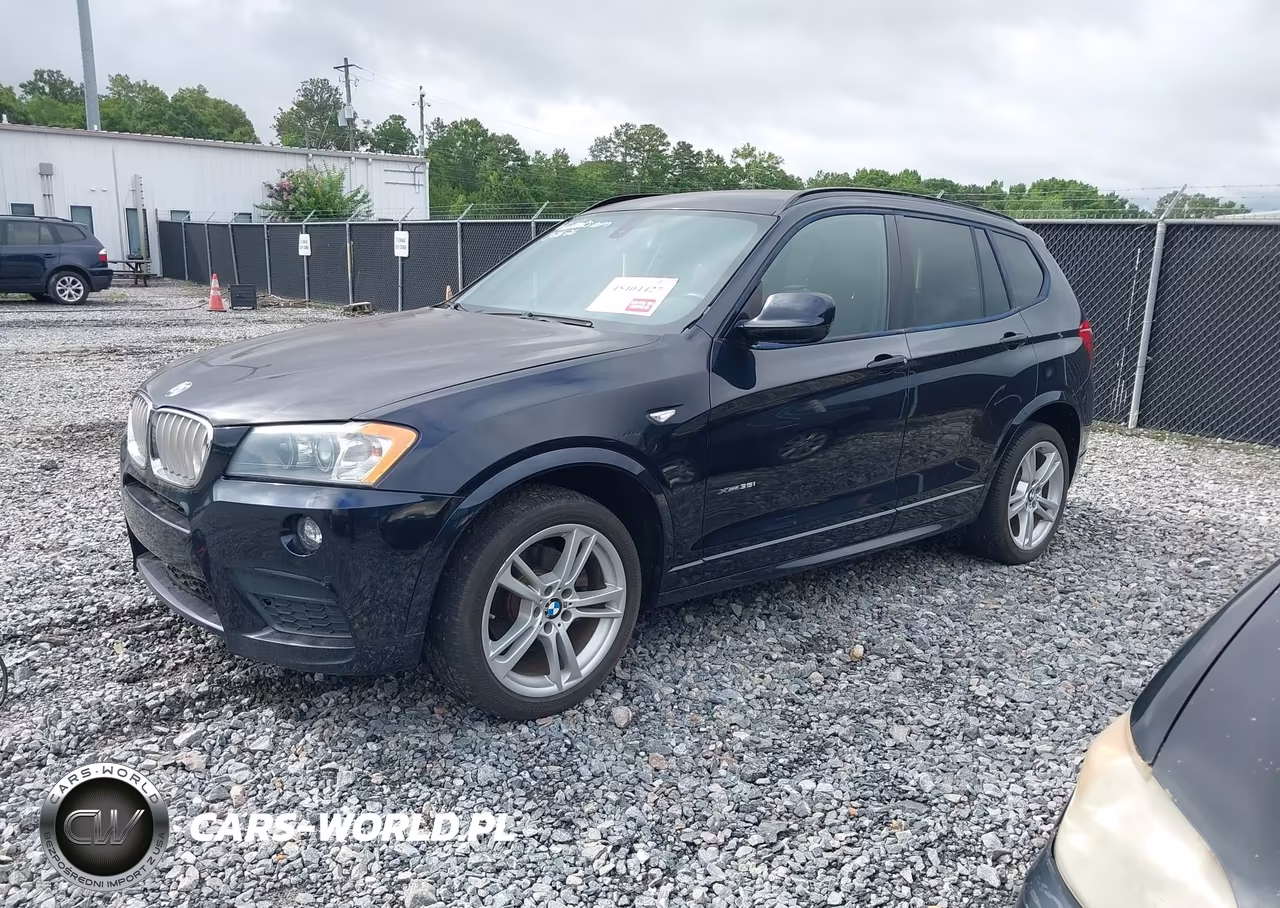 2013 BMW X3 xDrive35I VIN:5UXWX7C5XDL978661 - 2