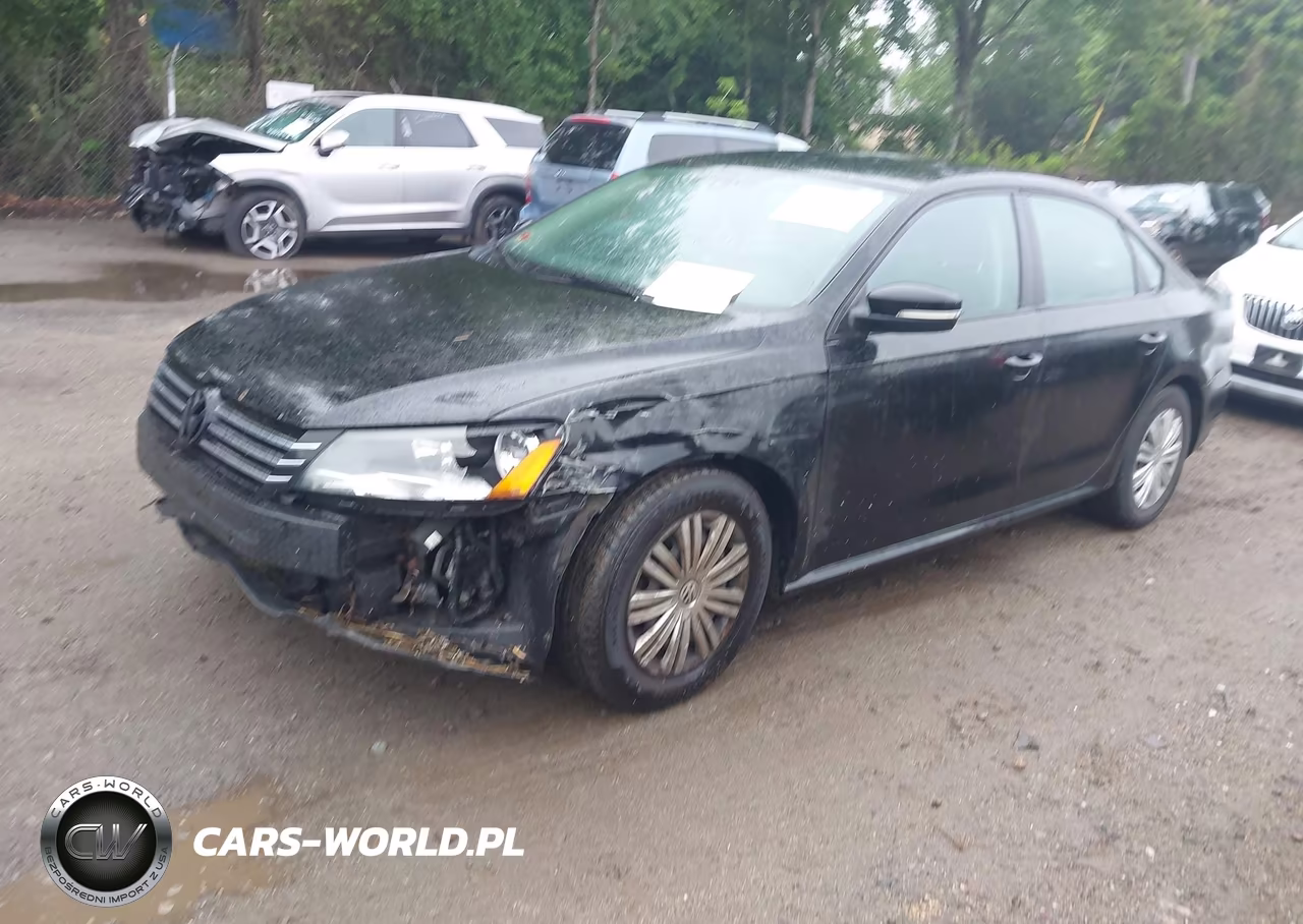 2015 Volkswagen Passat 1.8T S VIN:1VWAT7A31FC019173 - 2