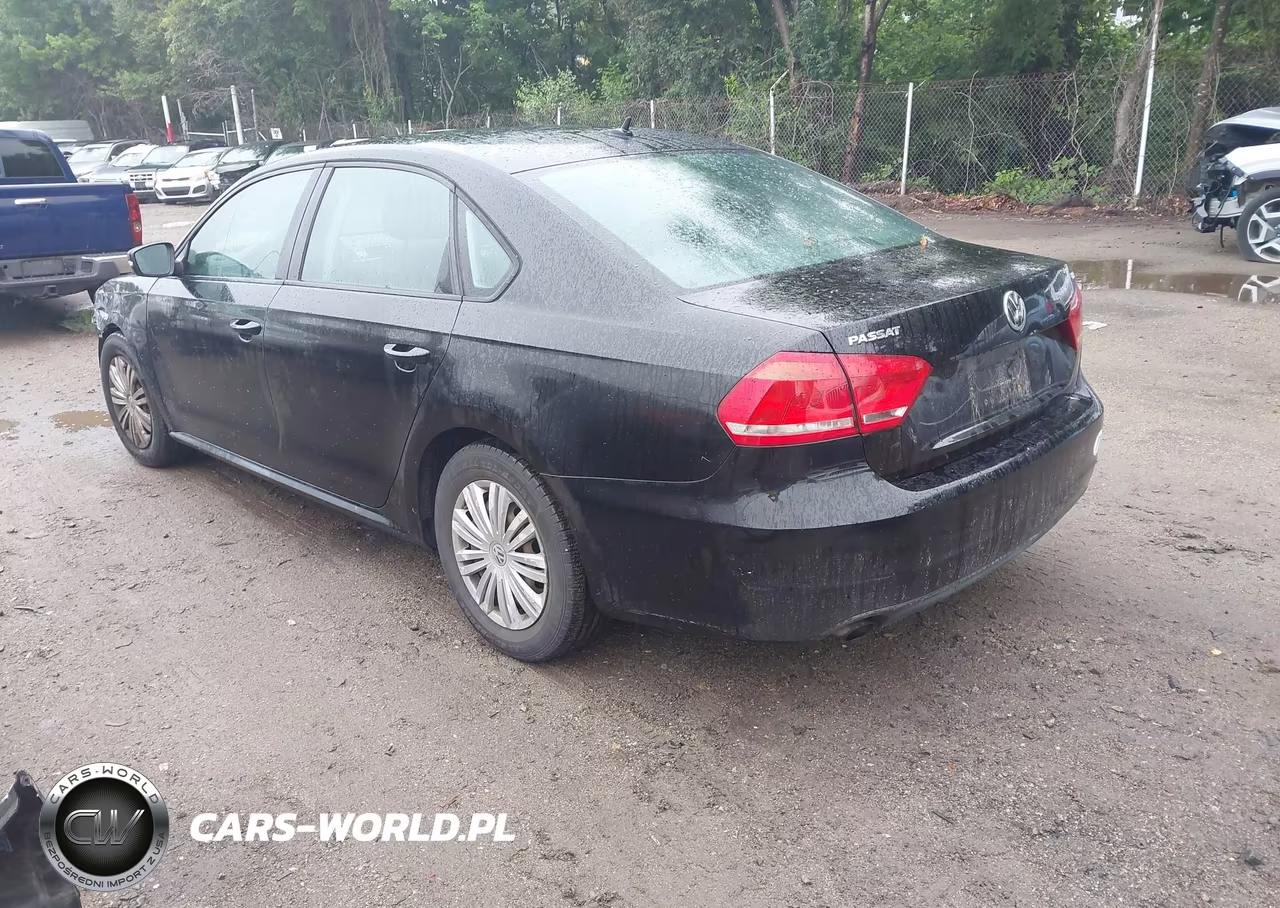 2015 Volkswagen Passat 1.8T S VIN:1VWAT7A31FC019173 - 3