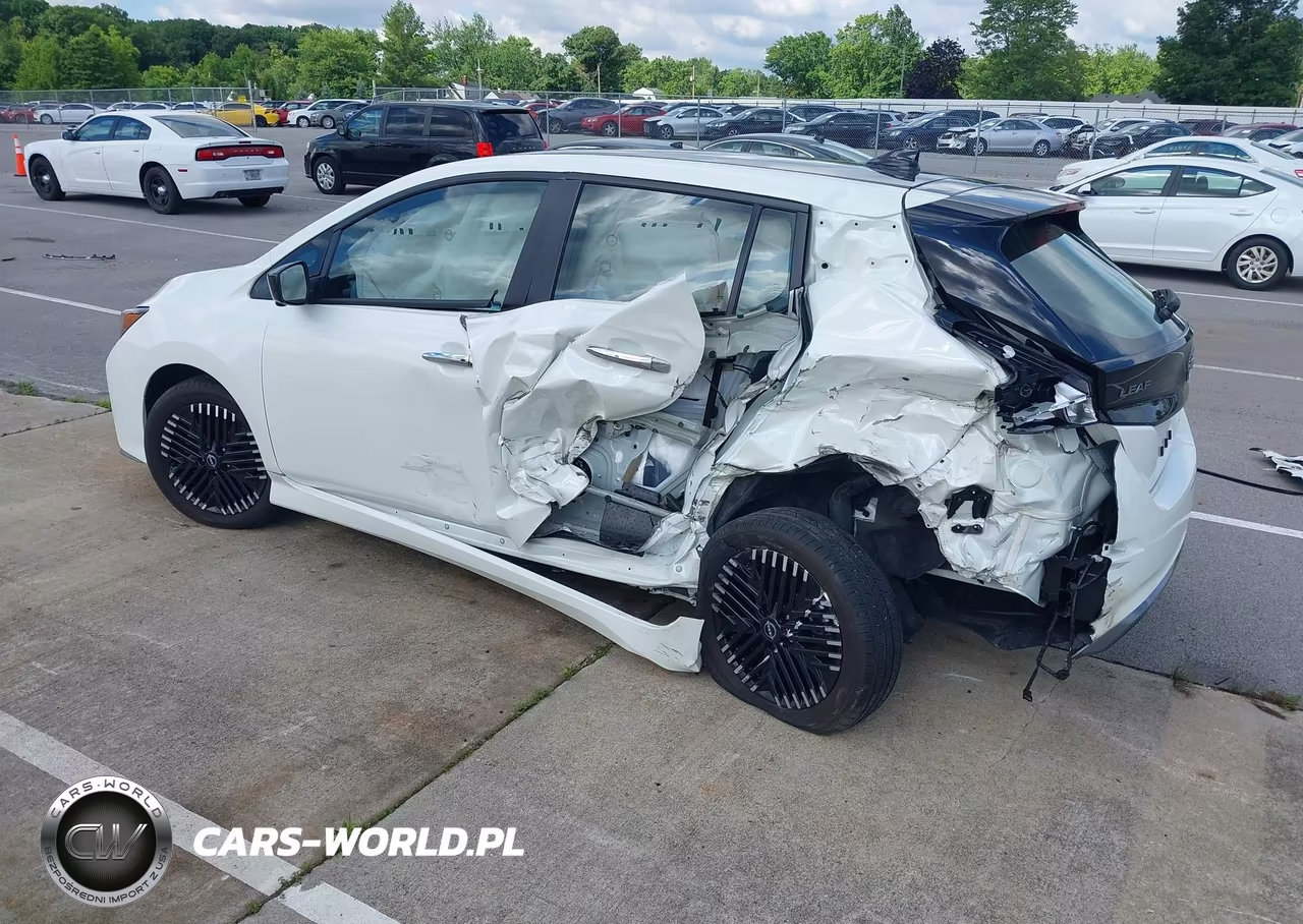 2025 Nissan Leaf Sv Plus VIN:1N4CZ1CV6SC563576 - 3