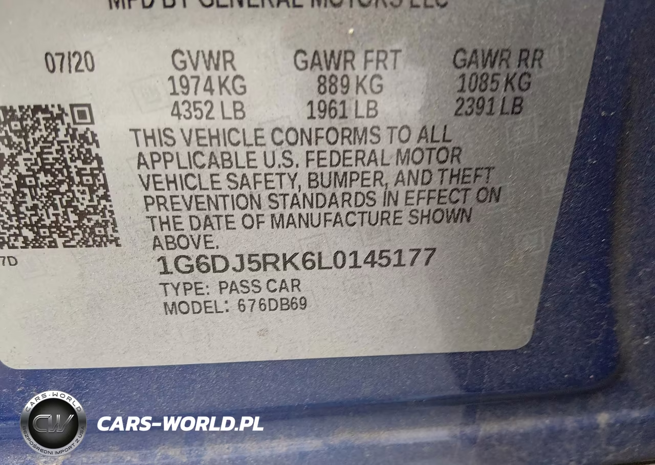 2020 Cadillac Ct4 Luxury VIN:1G6DJ5RK6L0145177 - 9