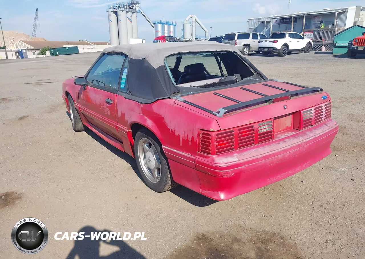 1992 Ford Mustang Gt-Cobra Gt VIN:1FACP45E4NF152135 - 3