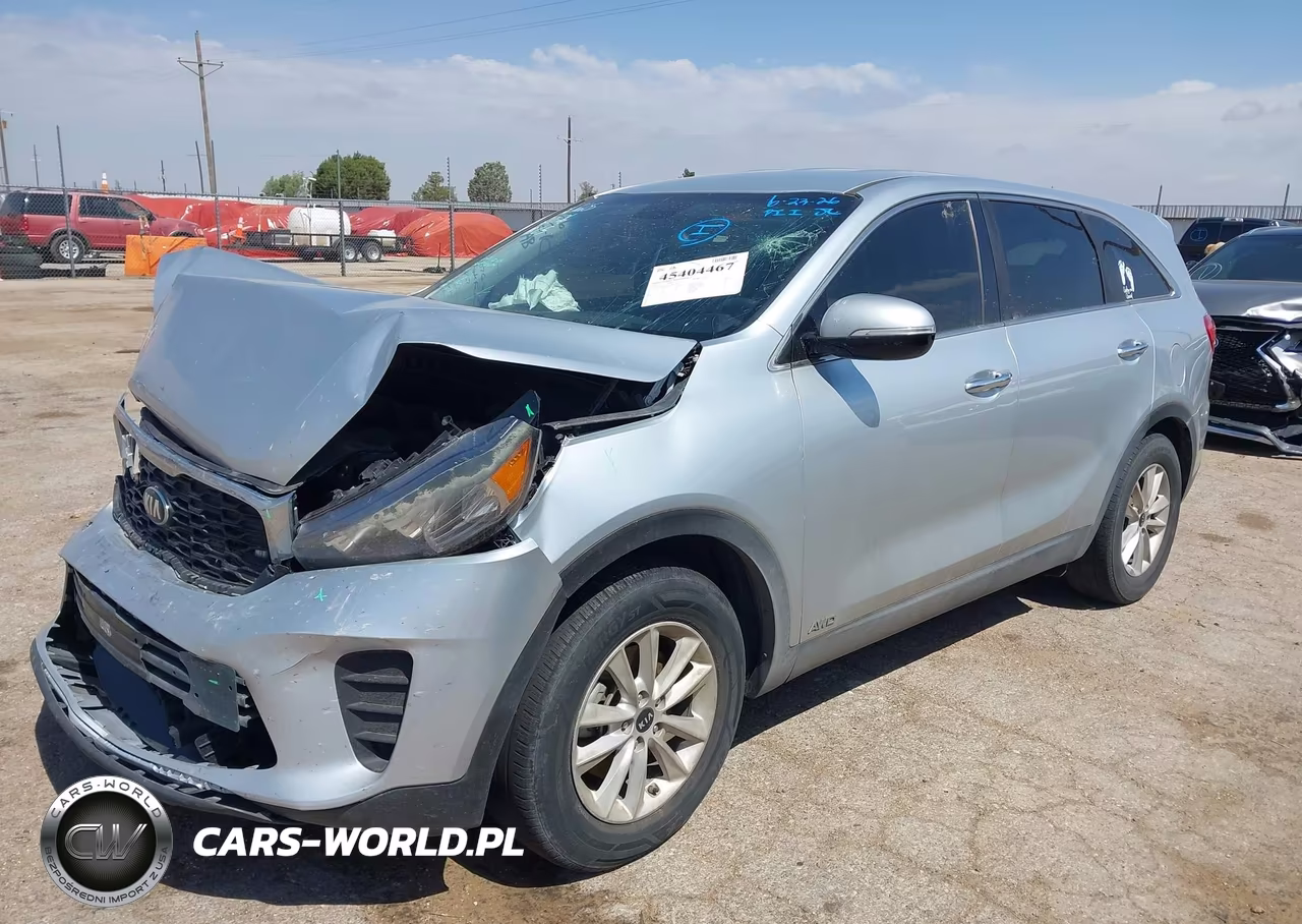 2019 Kia Sorento 3.3L Lx VIN:5XYPGDA54KG481394 - 2