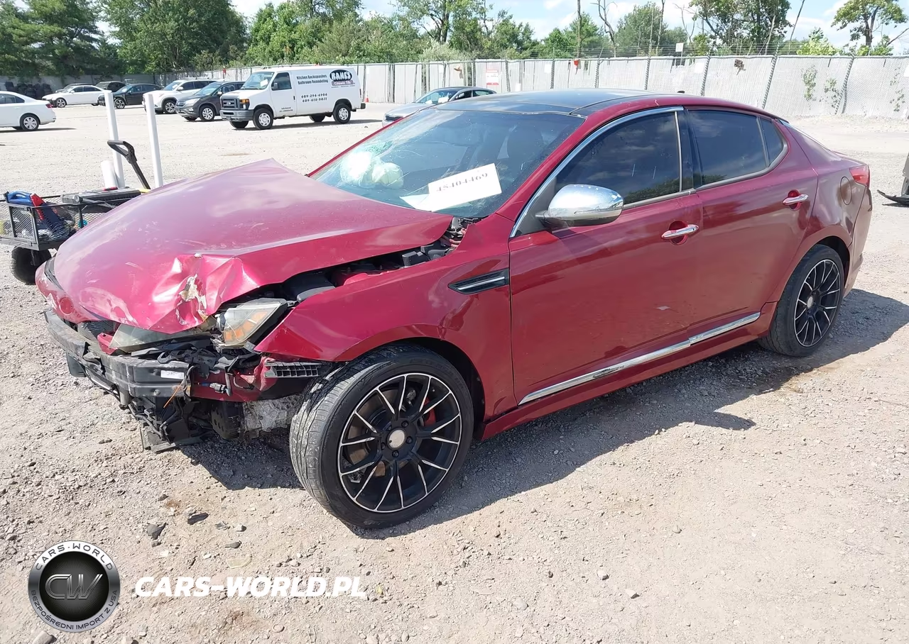 2013 Kia Optima Sx VIN:5XXGR4A65DG127765 - 2