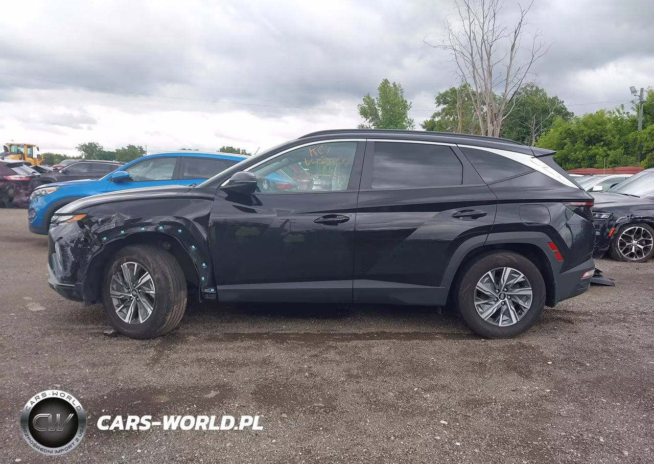 2022 Hyundai Tucson Hybrid Blue VIN:KM8JBCA18NU028227 - 14