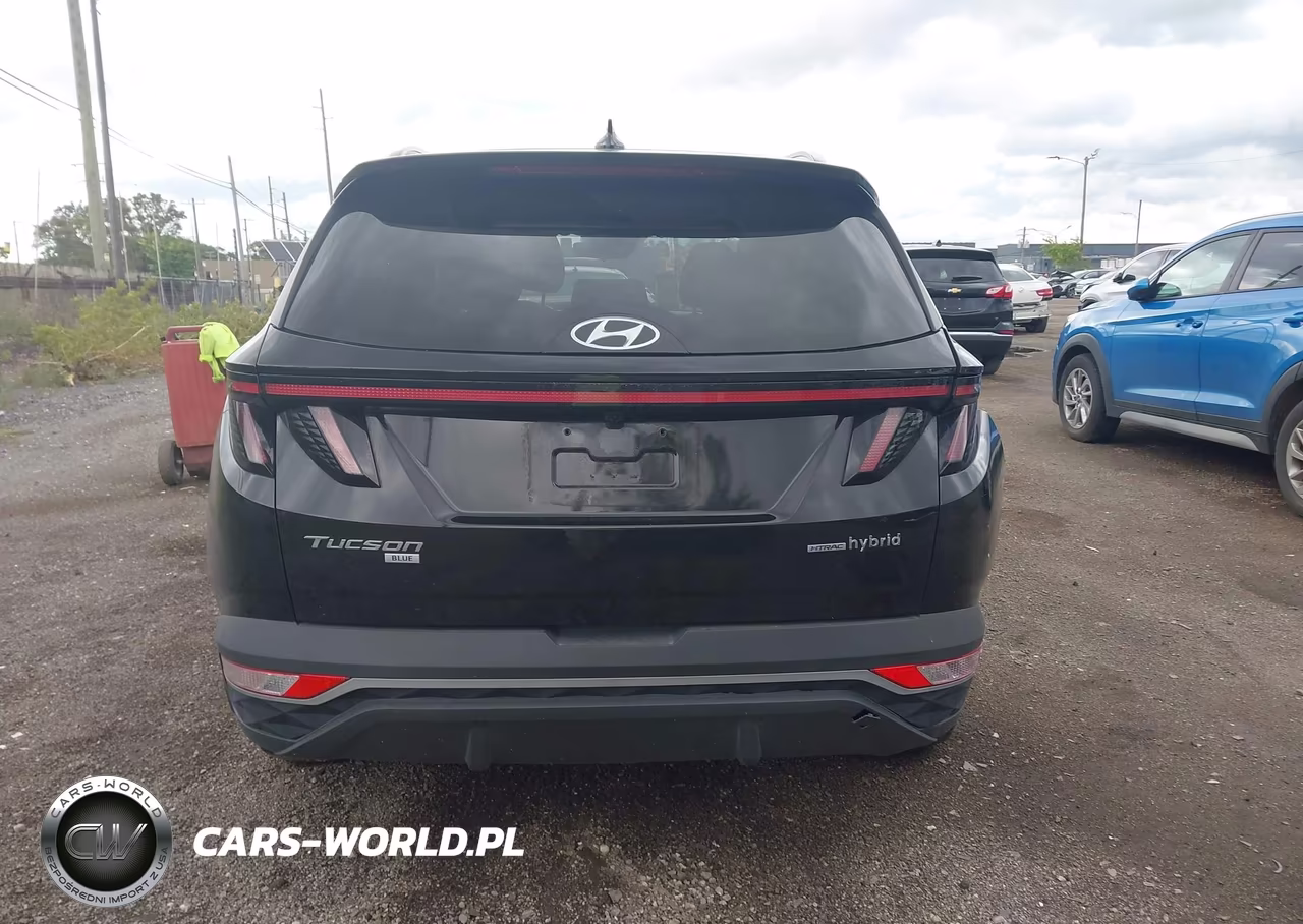 2022 Hyundai Tucson Hybrid Blue VIN:KM8JBCA18NU028227 - 16