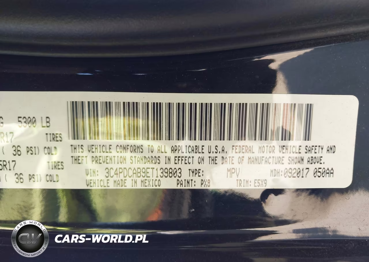 2014 Dodge Journey American Value Pkg VIN:3C4PDCAB9ET139803 - 9