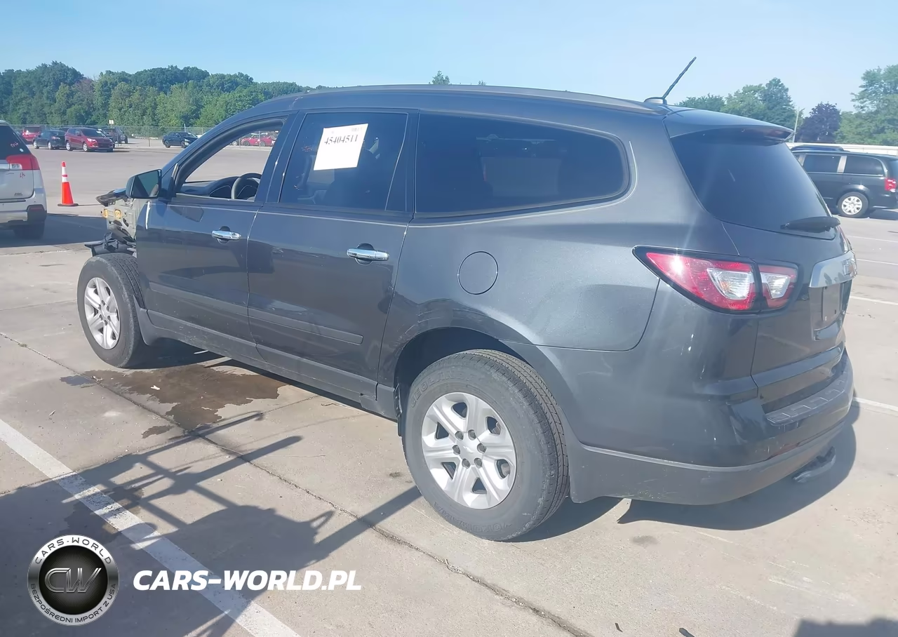 2014 Chevrolet Traverse Ls VIN:1GNKRFKD9EJ216584 - 3