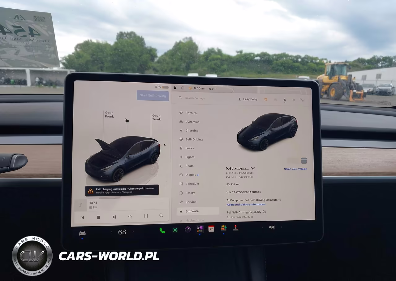 2024 Tesla Model Y Long Range Dual Motor All-Wheel Drive VIN:7SAYGDEE0RA281645 - 17