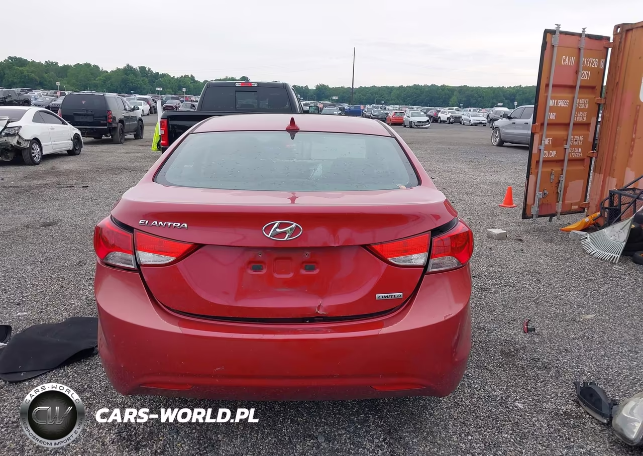 2013 Hyundai Elantra Limited VIN:KMHDH4AE9DU997005 - 17