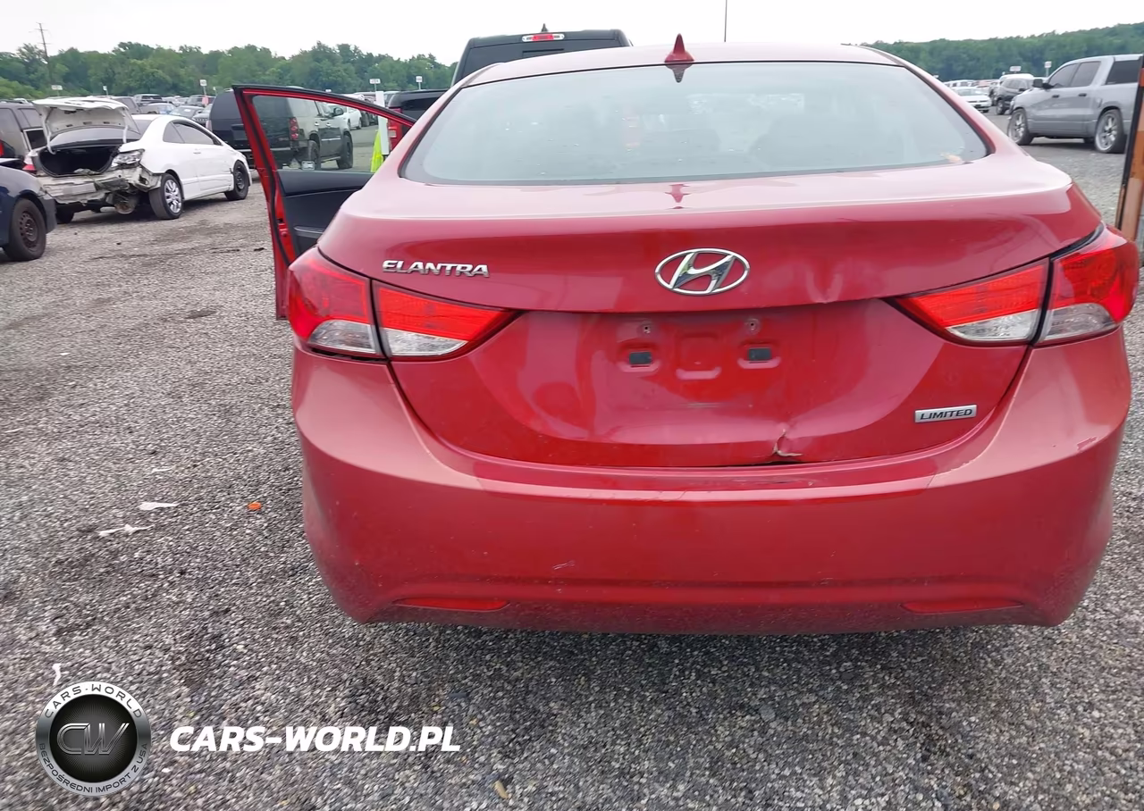 2013 Hyundai Elantra Limited VIN:KMHDH4AE9DU997005 - 6