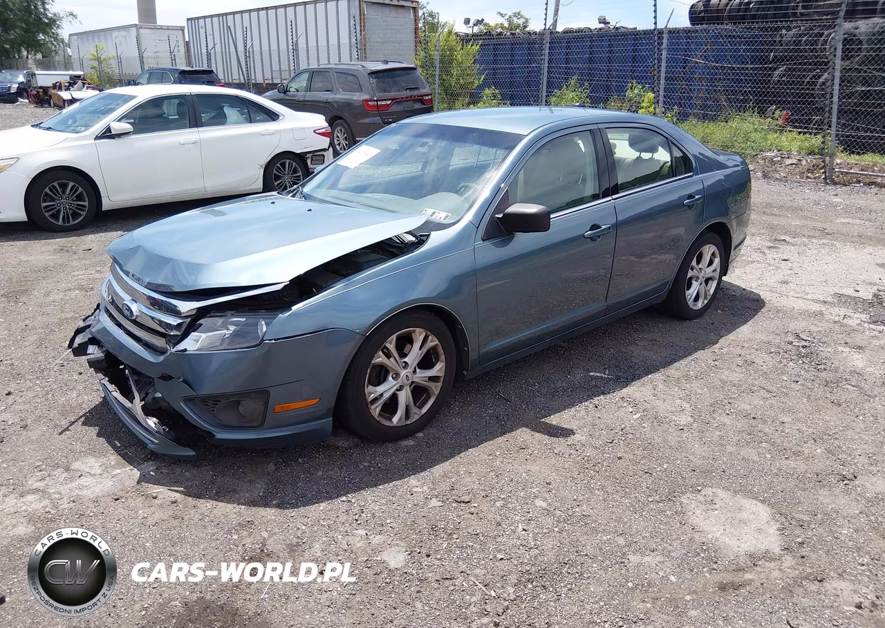 2012 Ford Fusion Se VIN:3FAHP0HA2CR221640 - 2