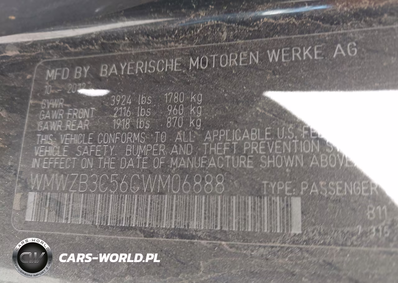 2012 Mini Cooper Countryman VIN:WMWZB3C56CWM06888 - 9