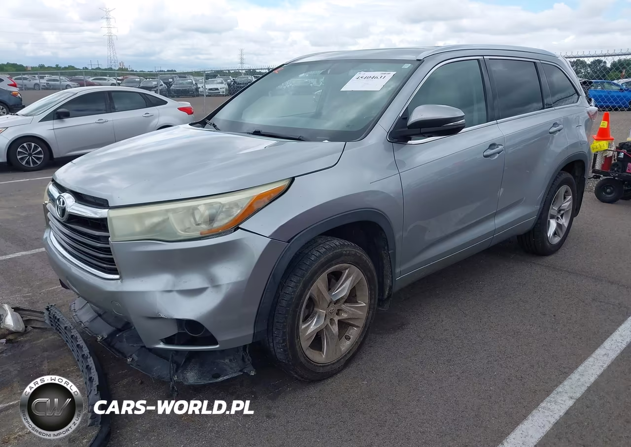 2015 Toyota Highlander Limited V6 VIN:5TDYKRFH3FS038732 - 2