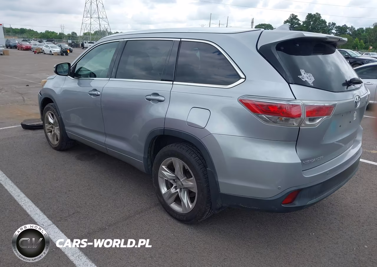 2015 Toyota Highlander Limited V6 VIN:5TDYKRFH3FS038732 - 3