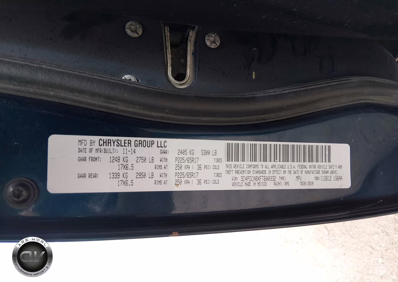 2015 Dodge Journey American Value Pkg VIN:3C4PDCABXFT600332 - 9