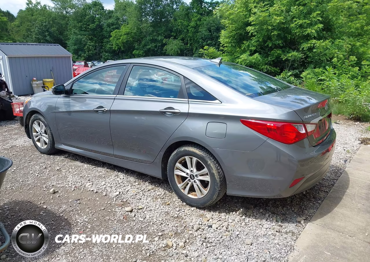 2014 Hyundai Sonata Gls VIN:5NPEB4AC7EH834454 - 3