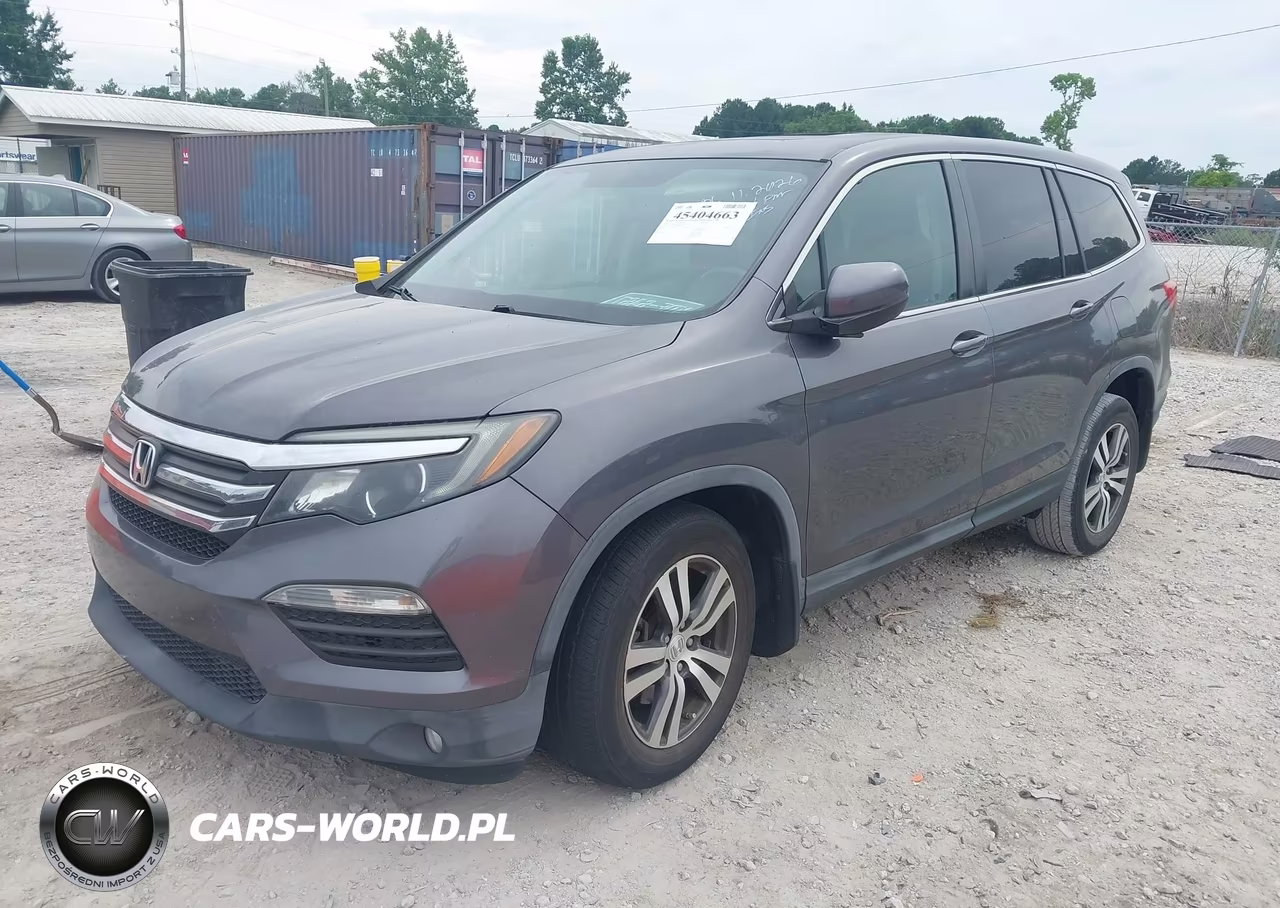 2017 Honda Pilot Ex-L VIN:5FNYF5H5XHB016265 - 2